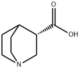 1-Azabicyclo[2.2.2]octane-3-carboxylicacid,(3S)-(9CI) Structure