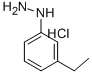 (3-ETHYL-PHENYL)-HYDRAZINE HYDROCHLORIDE Structure