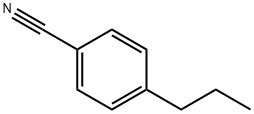 4-N-PROPYLBENZONITRILE Structure