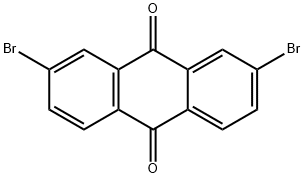 2,7-디브로모-9,10-안트라퀴논 구조식 이미지