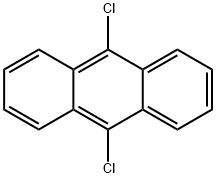 9,10-DICHLOROANTHRACENE 구조식 이미지