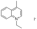 1-ETHYL-4-METHYLQUINOLINIUM IODIDE Structure