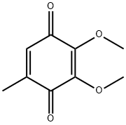 2,3-Dimethoxy-5-methyl-p-benzoquinone 구조식 이미지