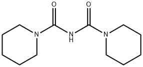 N-(1-피페리디닐카르보닐)-1-피페리딘카르복사미드 구조식 이미지