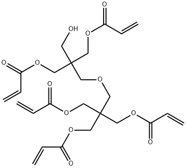 Dipentaerythritol pentaacrylate Structure