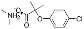 dimethylammonium 2-(4-chlorophenoxy)-2-methylpropionate 구조식 이미지