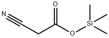 Cyanoacetic acid trimethylsilyl ester Structure