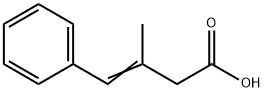 3-methyl-4-phenyl-3-butenoic acid  구조식 이미지