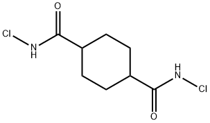 N,N'-Dichloro-1,4-cyclohexanedicarboxamide Structure