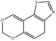 4H-[1,3]Dioxino[4,5-g]benzothiazole(9CI) Structure