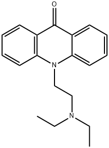 10-(2-(Diethylamino)ethyl)-9(10H)-acridinone Structure