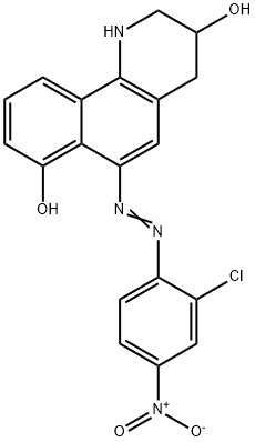 6054-53-1 6-[(2-chloro-4-nitrophenyl)azo]-1,2,3,4-tetrahydrobenzo[h]quinoline-3,7-diol