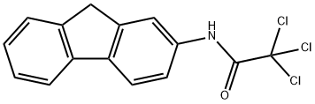 N-(9H-Fluoren-2-yl)-2,2,2-trichloroacetamide 구조식 이미지