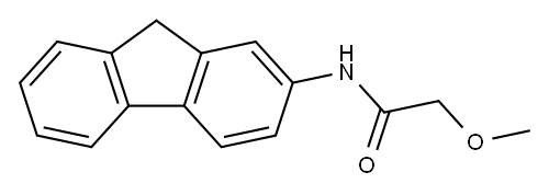 N-(9H-Fluoren-2-yl)-2-methoxyacetamide 구조식 이미지