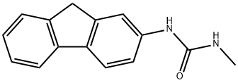 1-(9H-Fluoren-2-yl)-3-methylurea 구조식 이미지