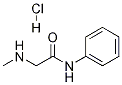 2-(methylamino)-N-phenylacetamide hydrochloride 구조식 이미지