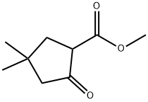 METHYL 4,4-DIMETHYL-2-OXOCYCLOPENTANECARBOXYLATE Structure