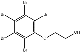 2-(pentabromophenoxy)ethanol Structure