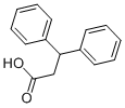 3,3-Diphenylpropionic acid 구조식 이미지