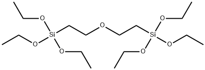 Bis(2-triethoxysilylethyl) ether Structure
