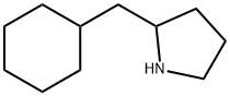 2-(cyclohexylmethyl)pyrrolidine Structure