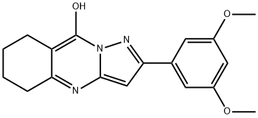 Pyrazolo[5,1-b]quinazolin-9-ol, 2-(3,5-dimethoxyphenyl)-5,6,7,8-tetrahydro- (9CI) Structure