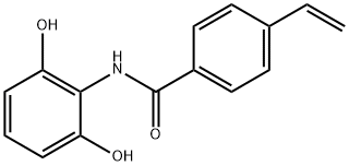 Benzamide, N-(2,6-dihydroxyphenyl)-4-ethenyl- (9CI) 구조식 이미지