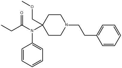 4-methoxymethylfentanyl 구조식 이미지