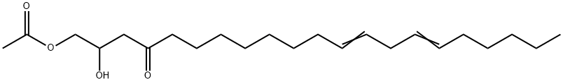 1-Acetyloxy-2-hydroxy-12,15-heneicosadien-4-one Structure