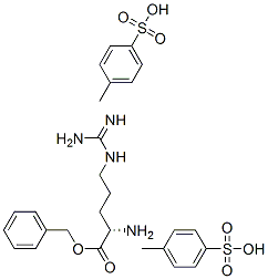 O-벤질-L-아르기닌비스(톨루엔-p-술포네이트) 구조식 이미지