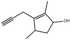 2-Cyclopenten-1-ol, 2,4-dimethyl-3-(2-propynyl)- (9CI) 구조식 이미지