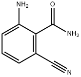 Benzamide, 2-amino-6-cyano- (9CI) Structure