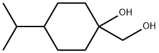 Cyclohexanemethanol, 1-hydroxy-4-(1-methylethyl)- (9CI) Structure