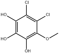 1,2,3-Benzenetriol, 4,5-dichloro-6-methoxy- (9CI) Structure