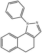 1-PHENYL-4,5-DIHYDRO-1H-BENZO[G]INDAZOLE Structure