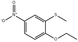Benzene, 1-ethoxy-2-(methylthio)-4-nitro- (9CI) 구조식 이미지