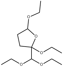 2,5-Diethoxy-2-(diethoxymethyl)oxolane Structure