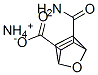 azanium 5-carbamoyl-7-oxabicyclo[2.2.1]hept-2-ene-6-carboxylate Structure