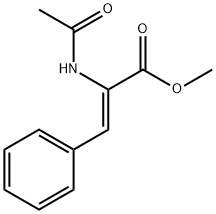 (Z)-Methyl 2-acetylamino-3-phenylacrylate 구조식 이미지