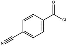 4-Cyanobenzoyl chloride 구조식 이미지