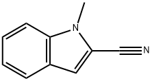 1H-Indole-2-carbonitrile,1-methyl- Structure