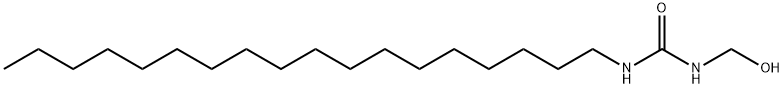 1-(hydroxymethyl)-3-octadecylurea 구조식 이미지