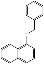 1-Benzyloxynaphthalene Structure