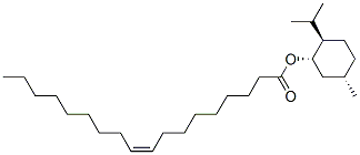 (1alpha,2beta,5alpha)-5-methyl-2-(1-methylethyl)cyclohexyl oleate Structure