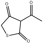 2,4(3H,5H)-Thiophenedione, 3-acetyl- (9CI) 구조식 이미지