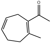 Ethanone, 1-(2-methyl-1,5-cycloheptadien-1-yl)- (9CI) 구조식 이미지