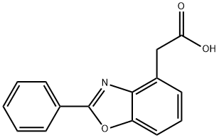 2-(2-phenylbenzooxazol-4-yl)acetic acid Structure