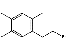 1-(2-브로모에틸)-2,3,4,5,6-펜타메틸벤젠 구조식 이미지