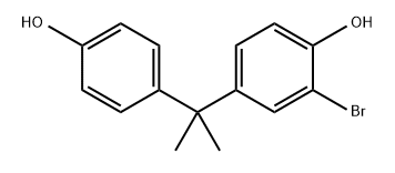 3-Monobromobisphenol A Structure