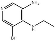 5-bromo-N4-ethylpyridine-3,4-diamine 구조식 이미지